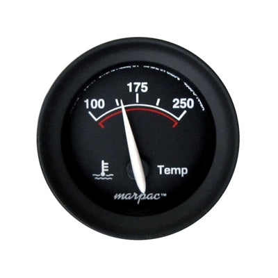 Marpac Premier Red Series Water Temperature Gauge - I/O - 2-1/16 Inches - shopbulluna.com