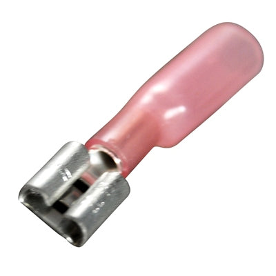 Marpac Heat Shrink Quick Disconnects - Insulated - 22-18 AWG - Female - Red - shopbulluna.com