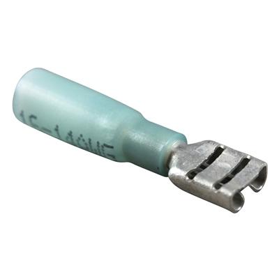 Marpac Heat Shrink Quick Disconnects - Insulated - 16-14 AWG - Female - Blue - shopbulluna.com