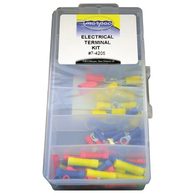 Marpac 81 Piece Vinyl Electrical Terminal Kit - shopbulluna.com