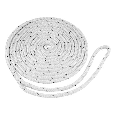 Marpac Braided MFP Dock Line - 1/2 Inch x 25 Feet - White - shopbulluna.com