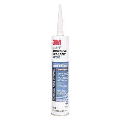 3M Marine 5200 Adhesive/Sealant - 10 Ounces - Mahogamy - shopbulluna.com