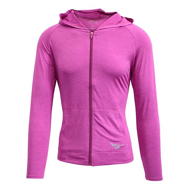 Bluefin USA Pink Full Zipper Jacket - Women - shopbulluna.com