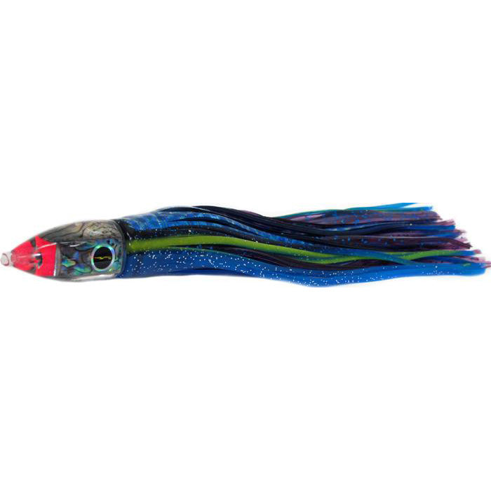 Black Bart Tuna XXX Light Tackle Lure - Black Blue Dot/Purple Foil - shopbulluna.com