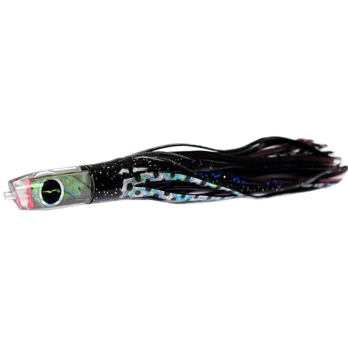 Black Bart Demon Micro Bait Lure - Black Dot/Purple Blue Dot - shopbulluna.com