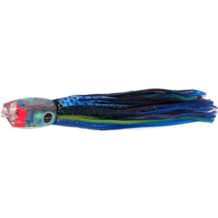 Black Bart Pelagic Breakfast Light Tackle Lure - Black Blue Dot/Purple Foil - shopbulluna.com