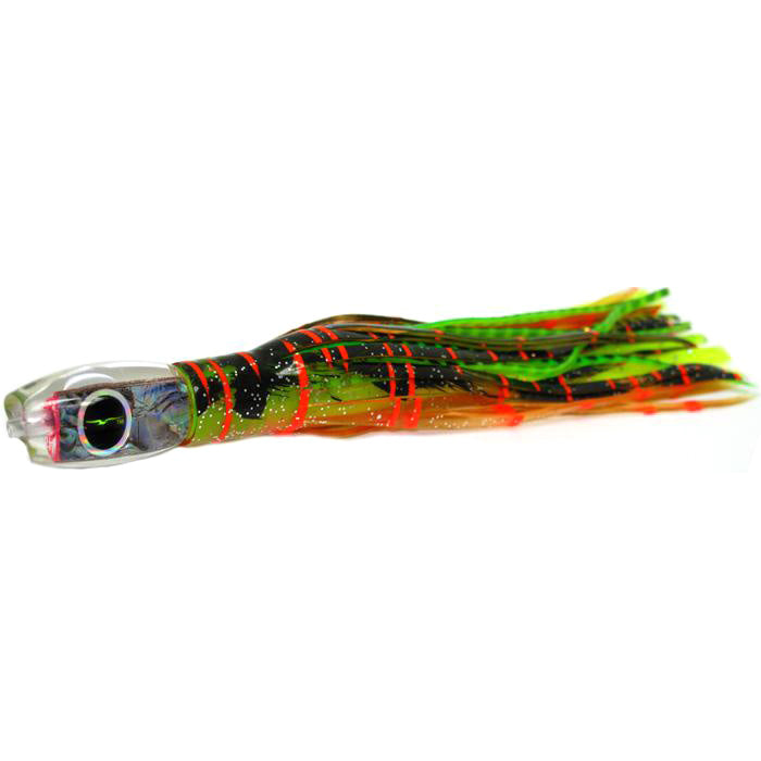 Black Bart Brat Micro Bait Lure - Brown Gold Orange/Green Chartreuse - shopbulluna.com