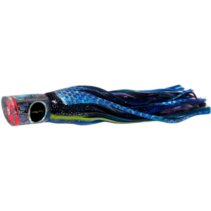 Black Bart Bad Guy Medium Tackle Lure - Black Blue Dot/Purple Fleck - shopbulluna.com