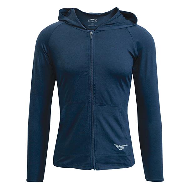 Bluefin USA Navy Full Zipper Jacket - Women - shopbulluna.com