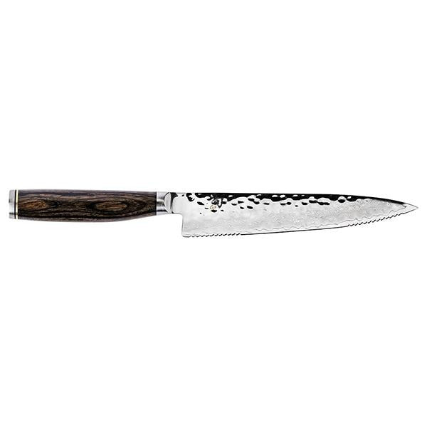 Shun Premier 6.5 Inch Serrated Utility Knife - shopbulluna.com