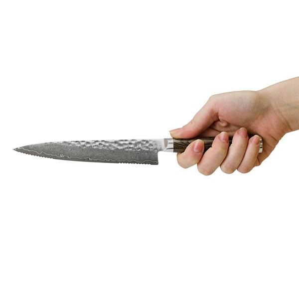 Shun Premier 6.5 Inch Serrated Utility Knife - shopbulluna.com